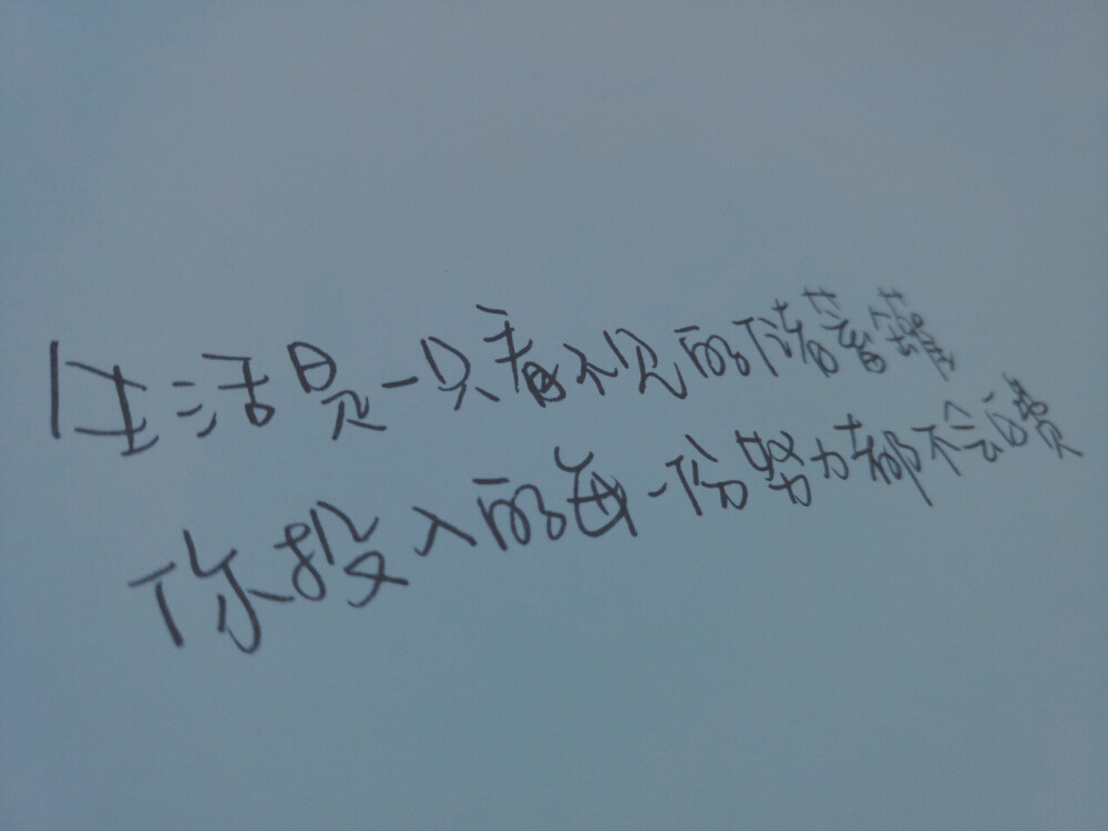 文字 晚安荼蘼 励志