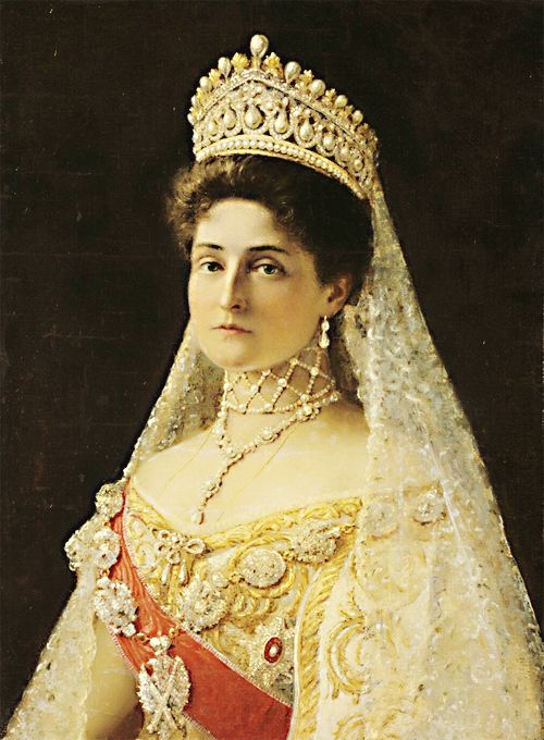 Empress Alexandra Feodorovna 俄国最后一位沙皇尼古拉斯二世的妻子，英国维多利亚女王的孙女 