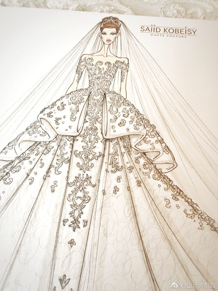 黎巴嫩设计师婚纱品牌Saiid Kobeisy（继Elie saab，Zuhair外非常知名的当地品牌）。