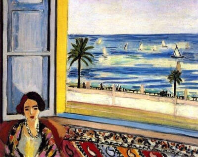 窗前风景
Henri Matisse 亨利·马蒂斯
