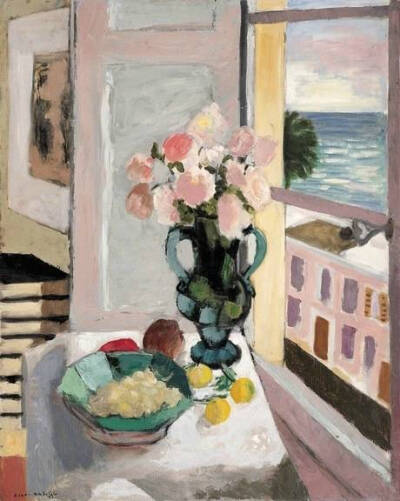 窗前风景
Henri Matisse 亨利·马蒂斯
