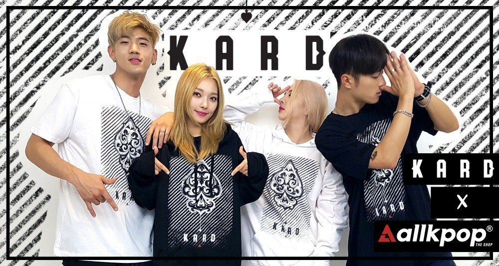 KARD 混声组合（bm金珍锡 somi全昭敏 金泰亨 全智雨）