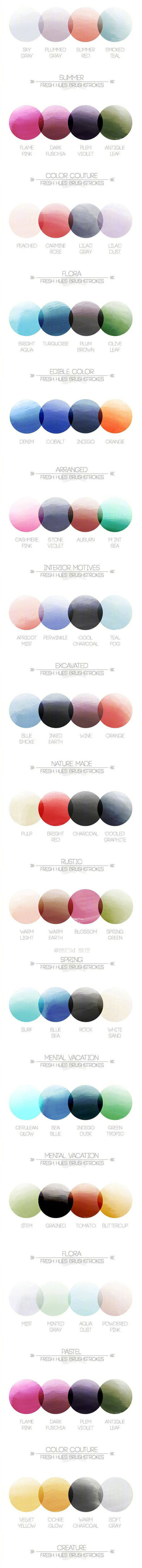 一组配色素材～赶紧收起来吧！ ​​​​