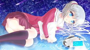 Charlotte 夏洛特 头像 动漫 清新 手绘  友利奈绪