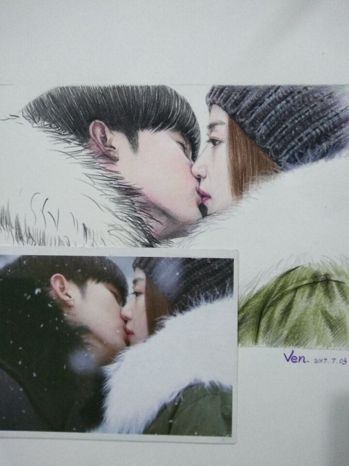 手绘教程来自星星的你