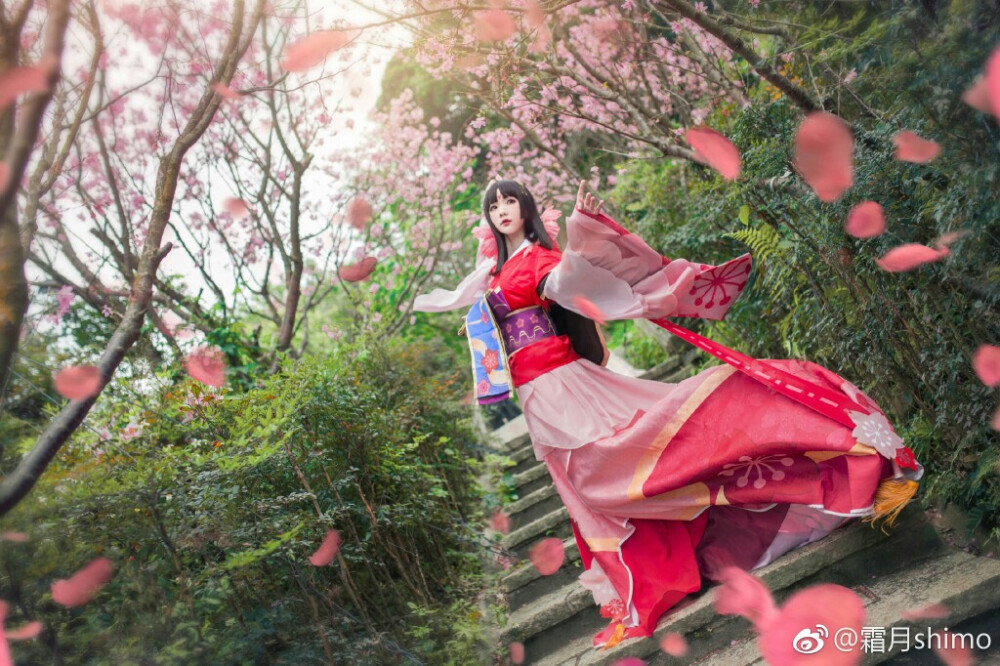 阴阳师樱花妖cos