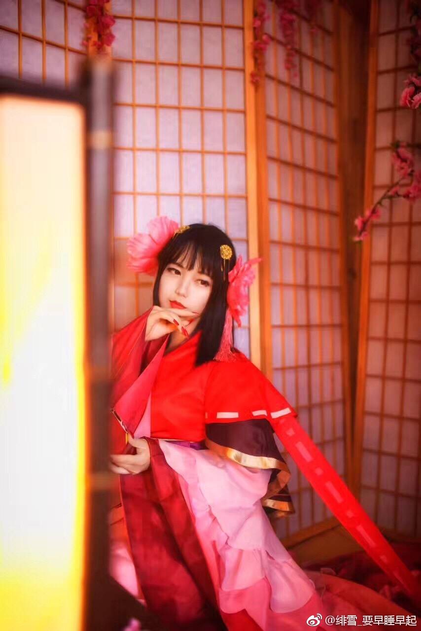 阴阳师樱花妖cos