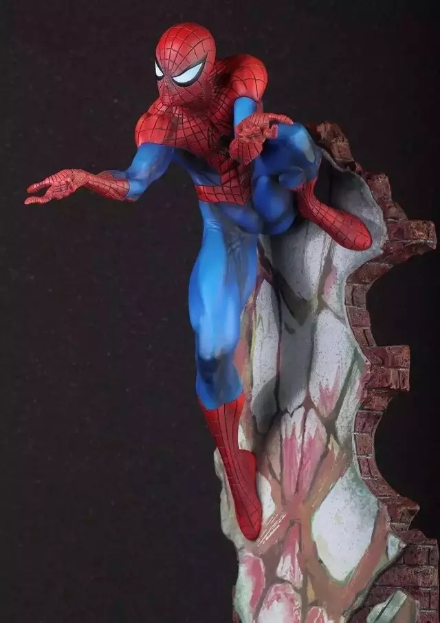 超凡蜘蛛侠 SpiderMan 18寸蜘蛛侠 场景版 蓝色 黑色 可选手办