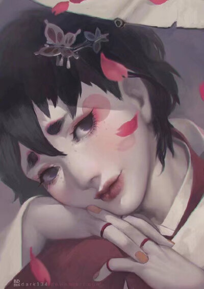 画师 dark134 笔下的一组作品www