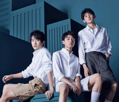 tfboys 时尚先生 cr.微博@magmode名堂