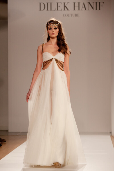 土耳其设计师品牌 Dilek Hanif 2012春夏高定婚纱礼服系列