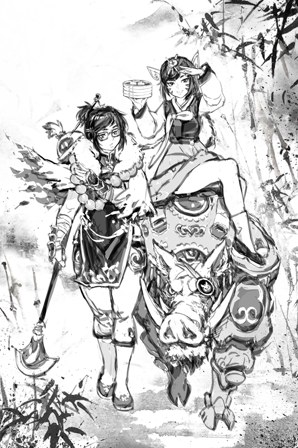 concept overwatch to the west
(西天取经 - 小美 DVA