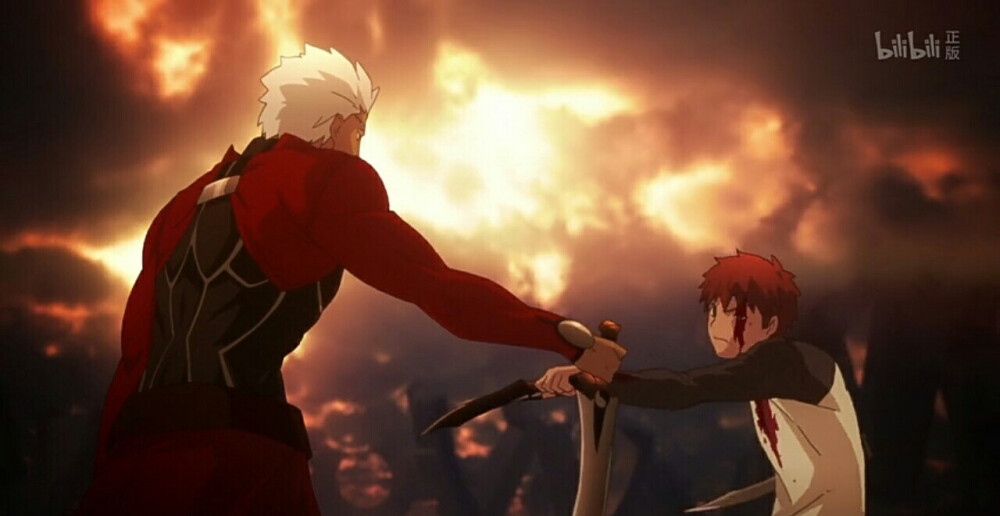 fatestaynight截图红a与卫宫士郎的对峙