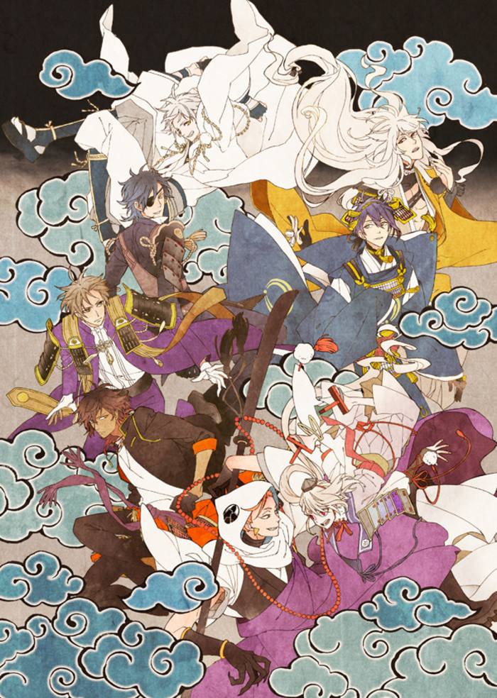 刀剑乱舞 岩融 今剑 三日月宗近 小狐丸 鹤丸国永 大俱利伽罗 长谷部