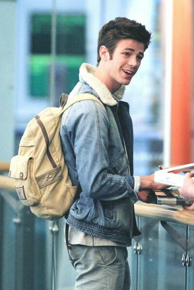 grant gustin 小闪 超可爱