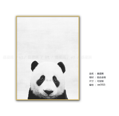 晶瓷画表面光滑亮丽 防潮 ，外观时尚 百搭，不同的画可以展示出不一样的风格