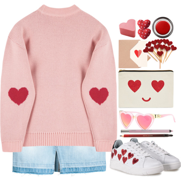 #Heartless #heart #valentinesday #valentine #red #Pink #cream #CasualChic #colorful #casual #chic #holidaystyle