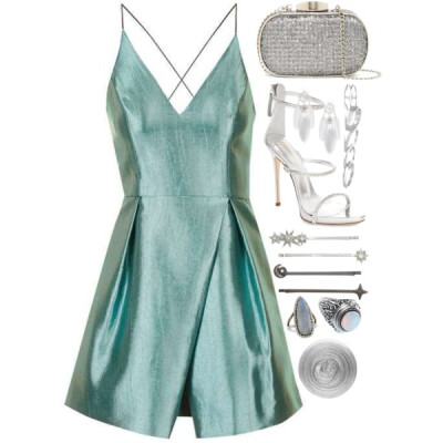 #minidress #mini #chic #party #holiday #christmas #Silver #turquoise #light #glitter #snow #ice #Winter