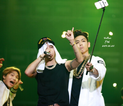 志龙 塔普 大声 声妹实力抢镜