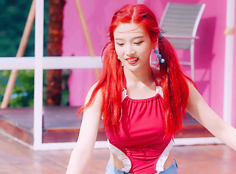 the red summer vacation特别影像 # 朴秀荣joy #0903 #红色九