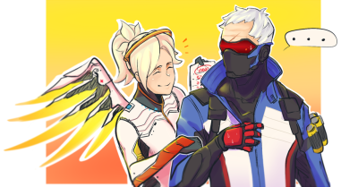 MERCY SOLDIER76 天使 士兵76