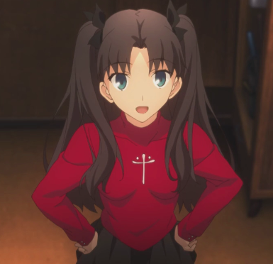 远坂凛头像 漫头