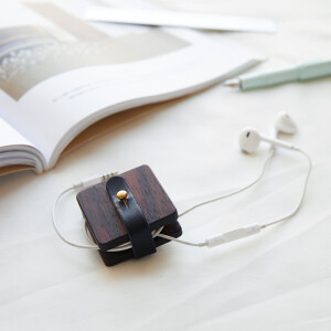 梵瀚 耳机线收纳扣线夹子 运动通用苹果7p手机数据线耳机线保护套
