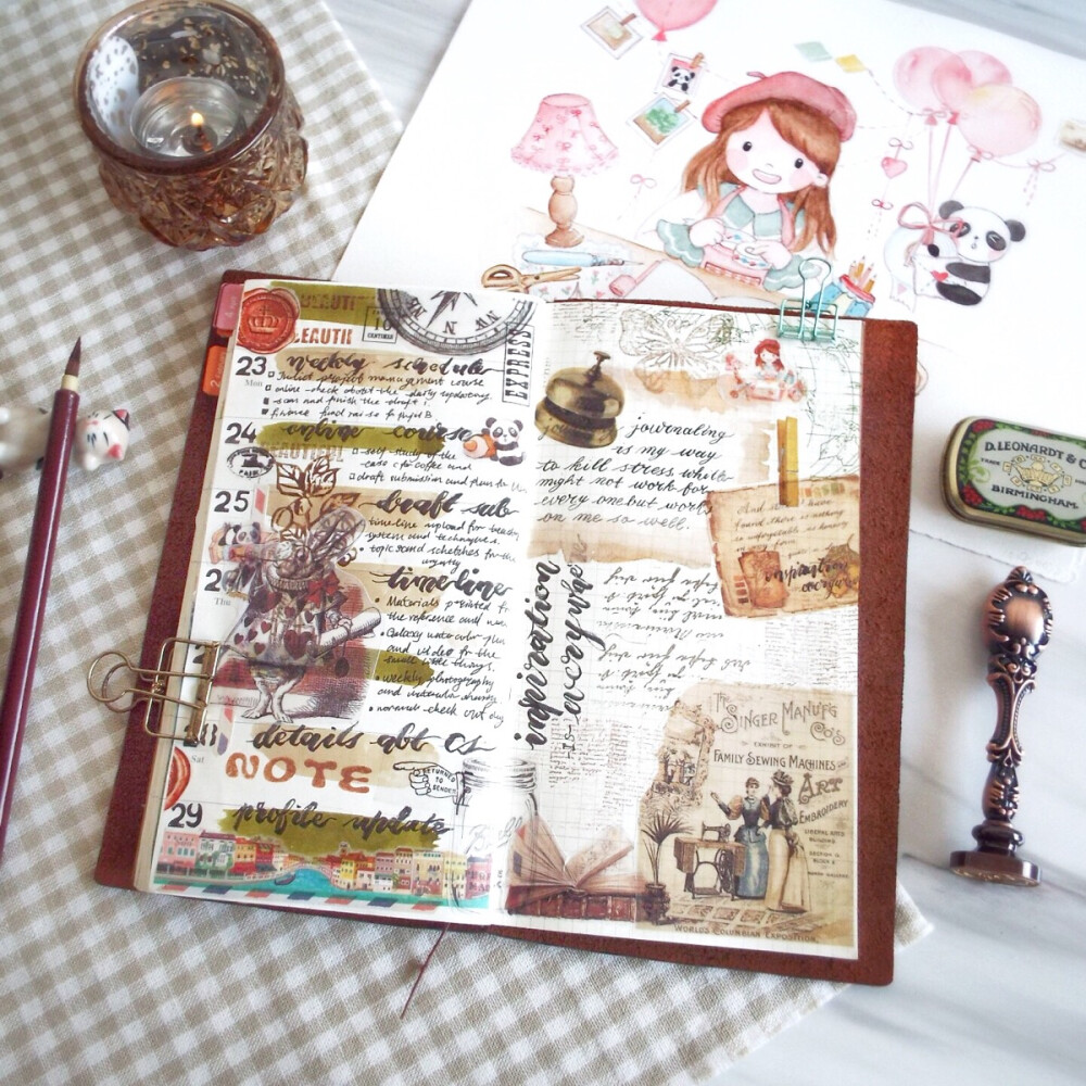 【手帐】Traveler's Notebook x Weekly