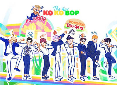 EXO 漫画 kokobop