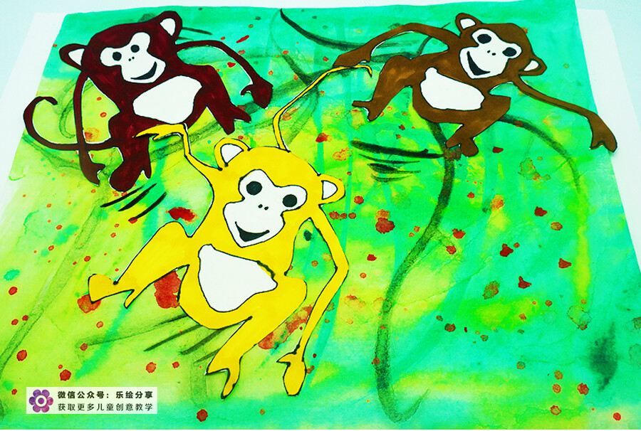 儿童画 创意 剪贴