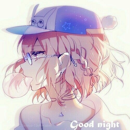 头像 漫头 女头 good night