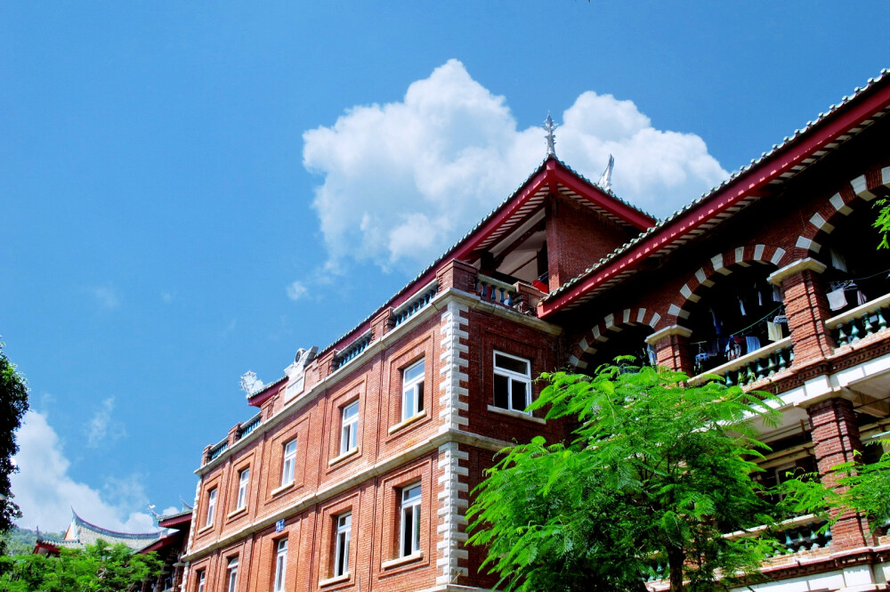 厦门大学。