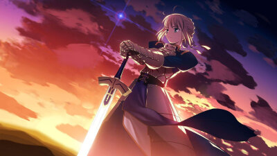 fate 吾王 saber 壁纸