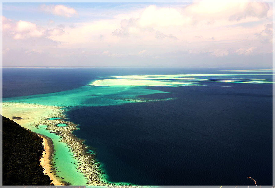 Malaysia Borneo, Sabah, Tun Sakaran Marine Park
马来西亚婆罗州 沙巴州属 敦沙佳浪海洋公园 