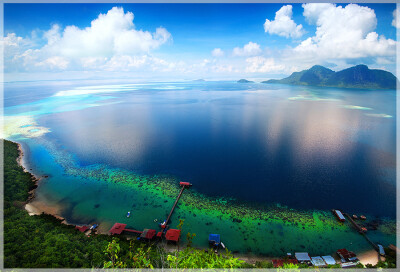 Malaysia Borneo, Sabah, Tun Sakaran Marine Park
马来西亚婆罗州 沙巴州属 敦沙佳浪海洋公园 