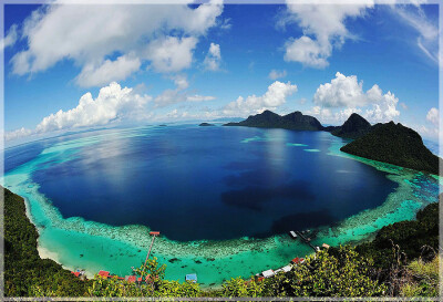 Malaysia Borneo, Sabah, Tun Sakaran Marine Park
马来西亚婆罗州 沙巴州属 敦沙佳浪海洋公园 