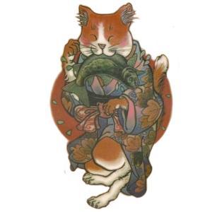 浮世绘 猫 猫咪 喵喵 喵星人 手绘 和风 日本 东瀛 个性的喵星人 猫和武士 武士喵 萌宠 摄影 个性