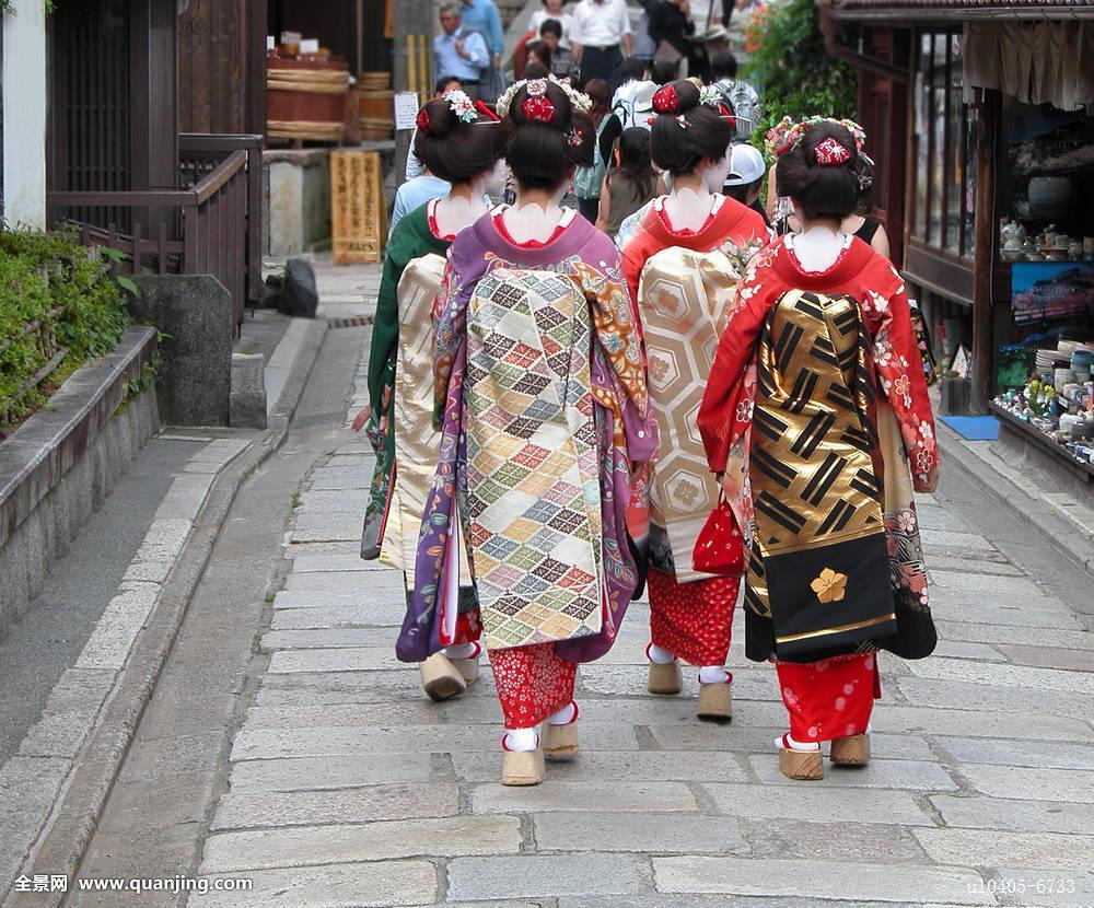 和服 传统 艺伎 和风 日本 东瀛 舞伎 和服腰带 华丽 