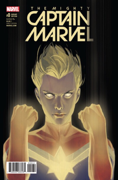 The Mighty Captain Marvel variant cover by Phil Noto