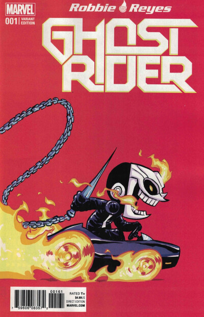 Ghost Rider variant cover by Skottie Young