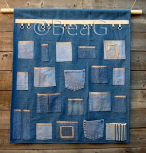 让没用的牛仔裤就这样变得有用吧