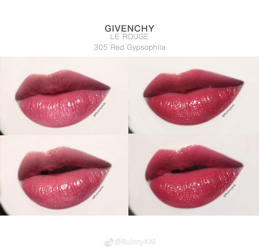 纪梵希GIVENCHY LE ROUGE 305号Red Gypsophila