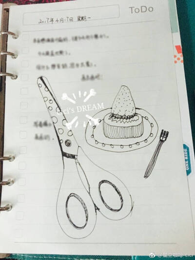 给你们看看我的手账