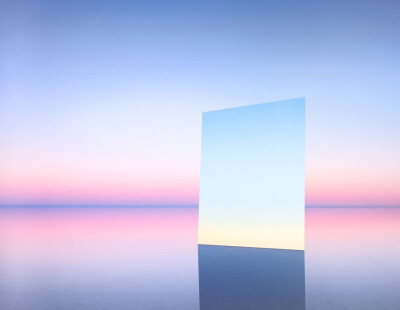 Fredericks4Australian photographer Murray Fredericks uses mirrors to further reflect the landscape and help focus our attention away from ourselves.