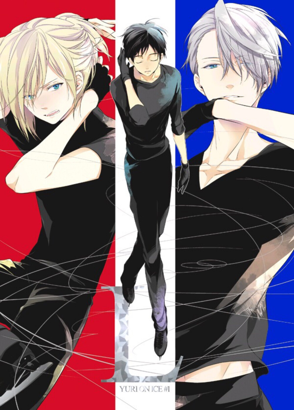 210 《冰上的尤里(YURI!!! on ICE)》主角之三 尤里·普利赛提(Yuri Plisetsky)/尤里奥/“尤拉奇卡”、主角之一 胜生勇利、主角之二 维克托·尼基福罗夫(Victor Nikiforov)/“维恰”（P站画师Ryo 12/29東シ31作品）（1） 26