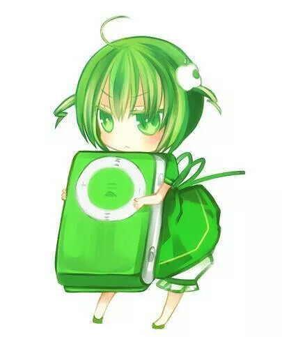 MP3拟人 绿 单
