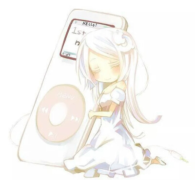 MP3拟人 白 单