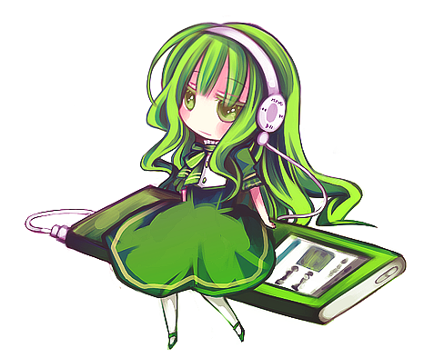 MP3拟人 绿 单