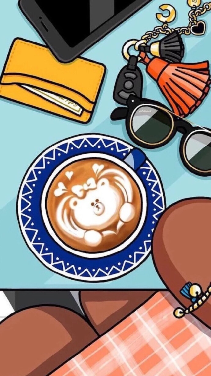 line friends 布朗熊妹妹choco丘可 67676767