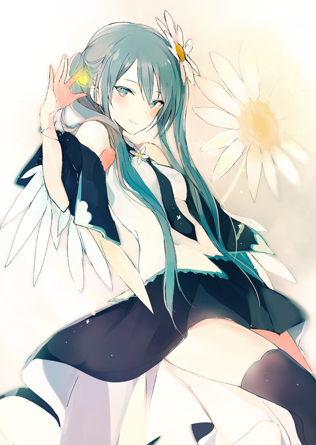 id=63957933 画师：Lpip VOCALOID 初音ミク VOCALOID10000users入り おへそ